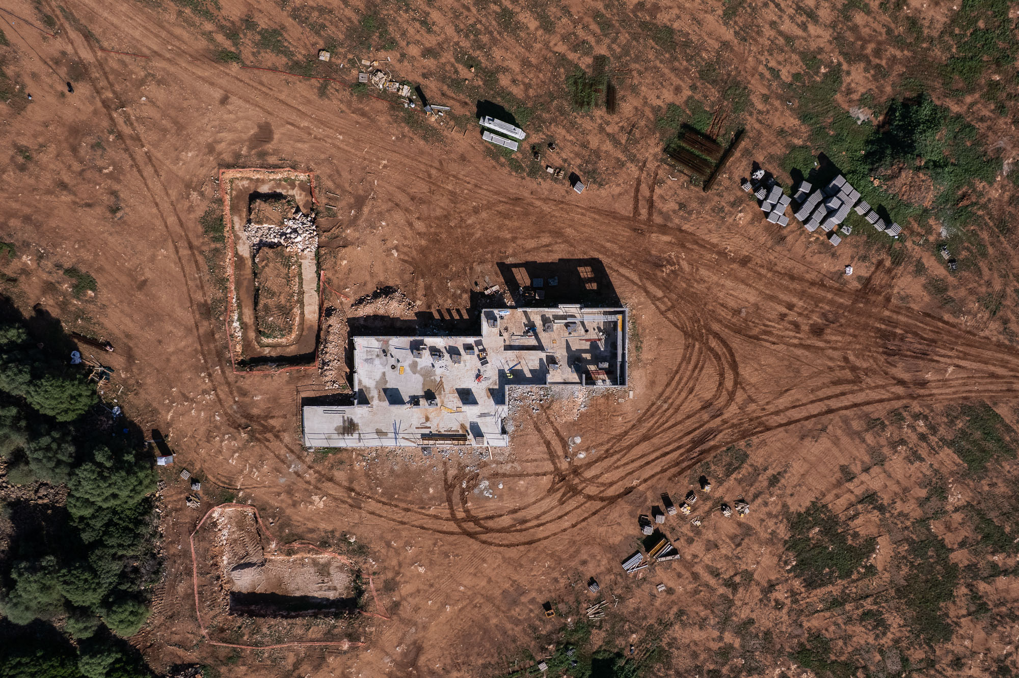 Seguimiento obra Dron, cenital